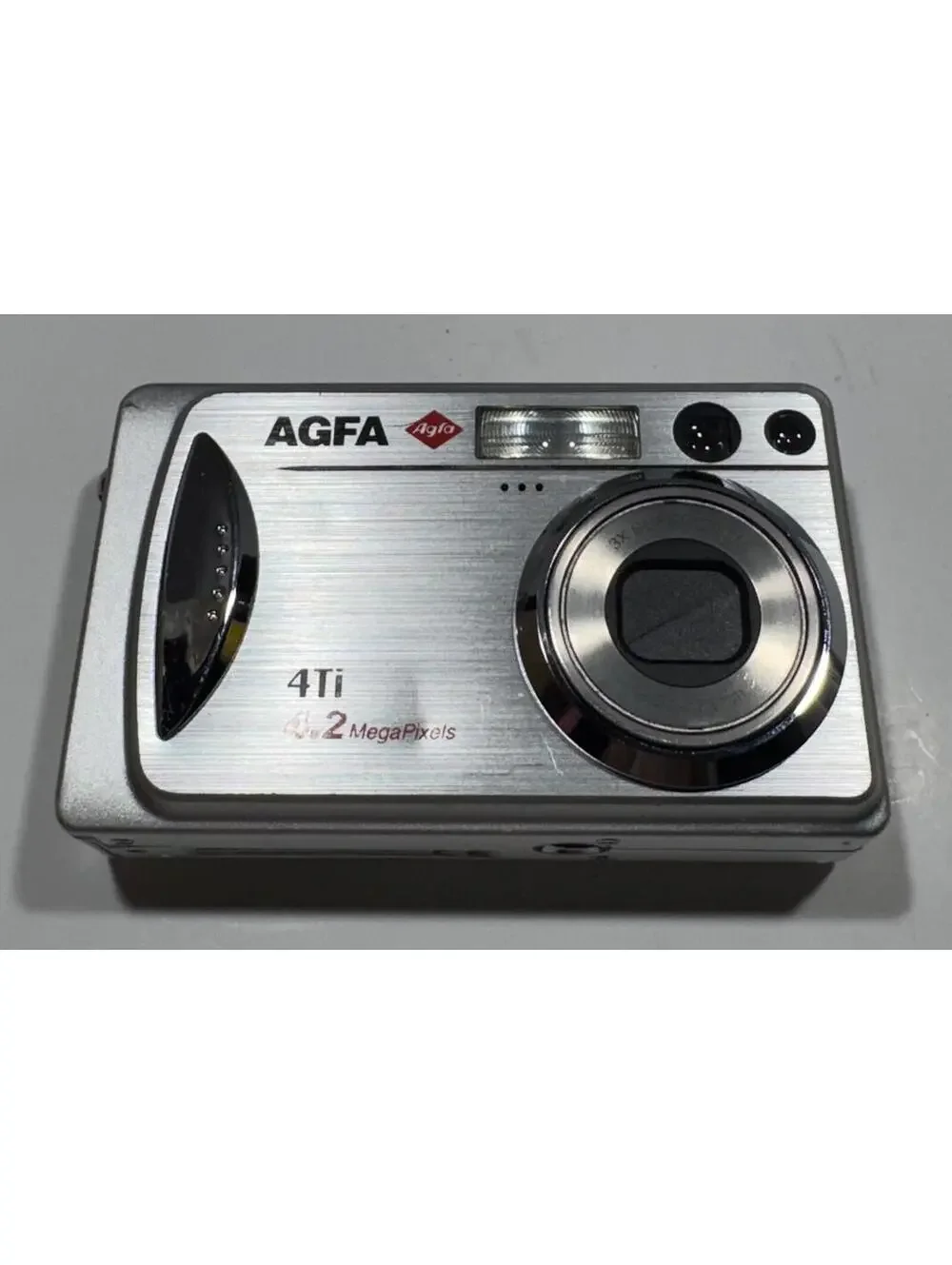 AGFA 4Ti 2MP Digital Camera Silver 3x Super Zoom w/ Power Up Error 3 - FOR PARTS